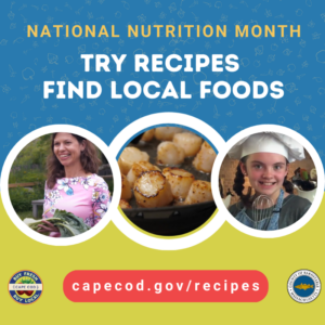 During National Nutrition Month head to our website for recipes and cooking videos.