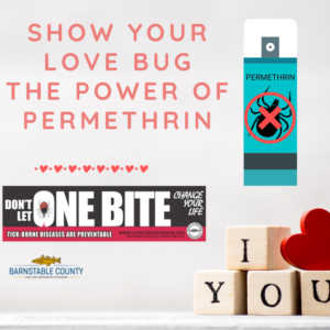 Show your Valentine some love with the gift of permethrin to prevent tick-borne disease.