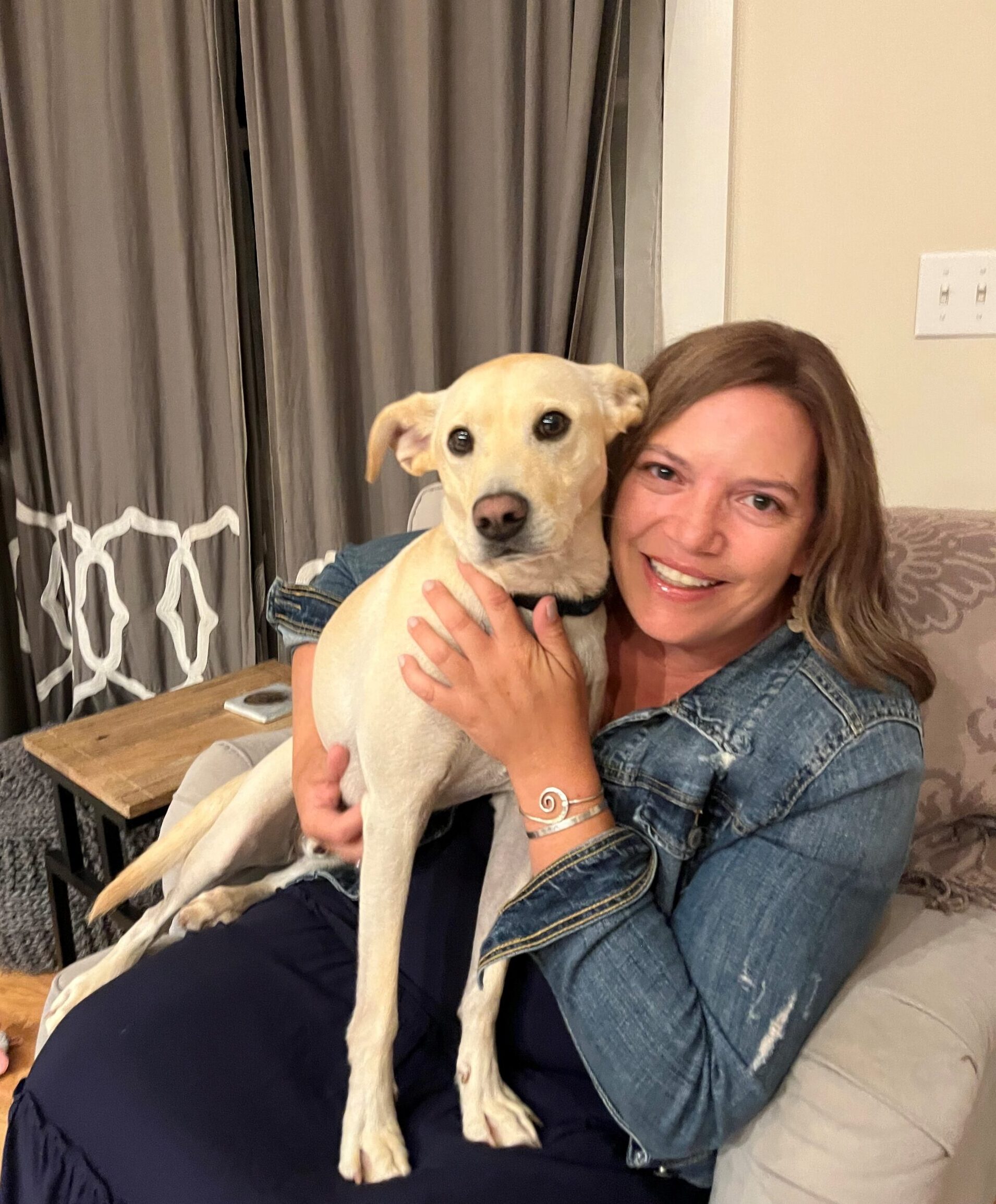 ACC Program Manager Misty Niemeyer with her dog.