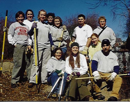 cleanup crew group photo