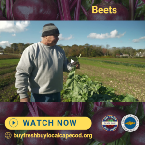 Local beet recipe with Cape Cod Organic Farm.