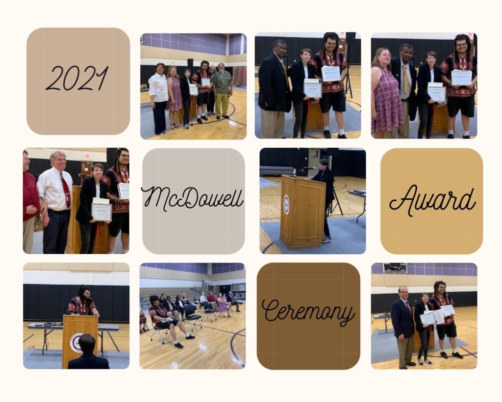 2021 McDowell Award Ceremony