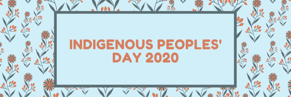 Indigenous Peoples' Day 2020 
