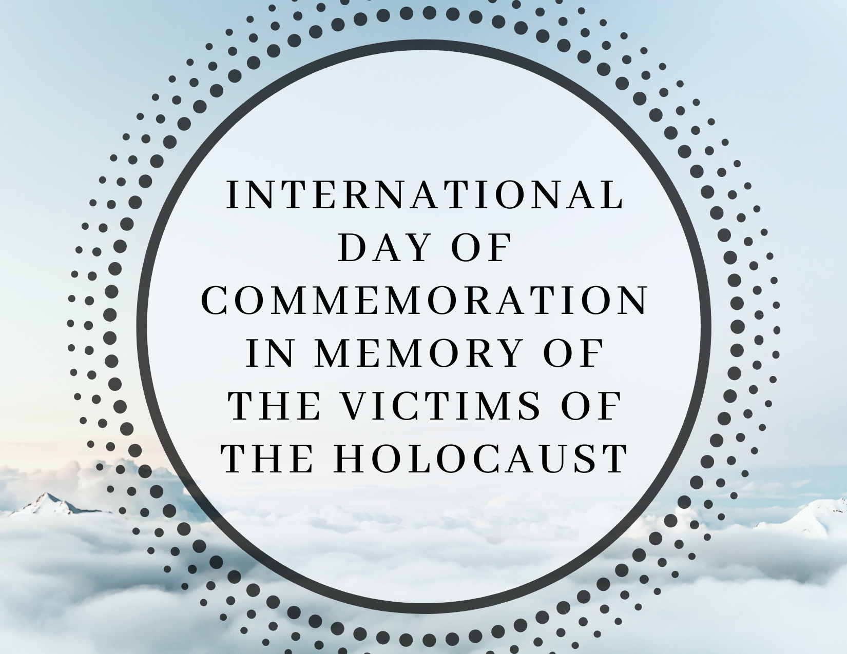 International Day of Commemoration in Memory of the Victims of the