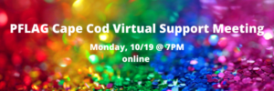 PFLAG Cape Cod Virtual Support Meeting- Barnstable County-Human Rights-Support-LGBTQIA