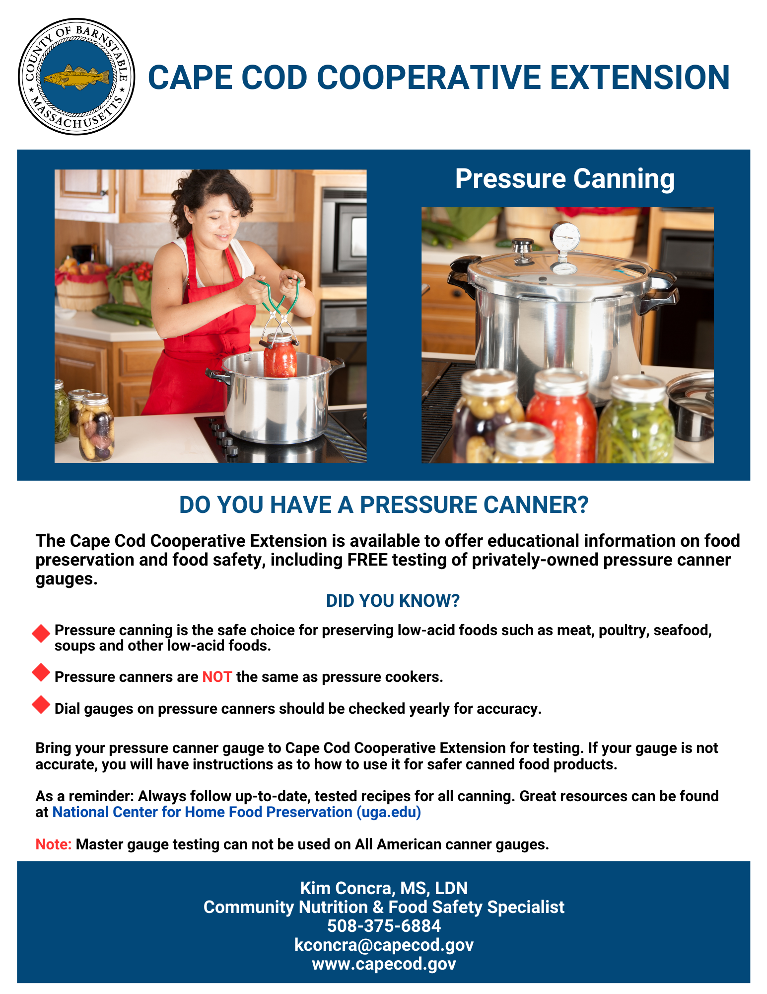 Pressure Canner Gauge Testing