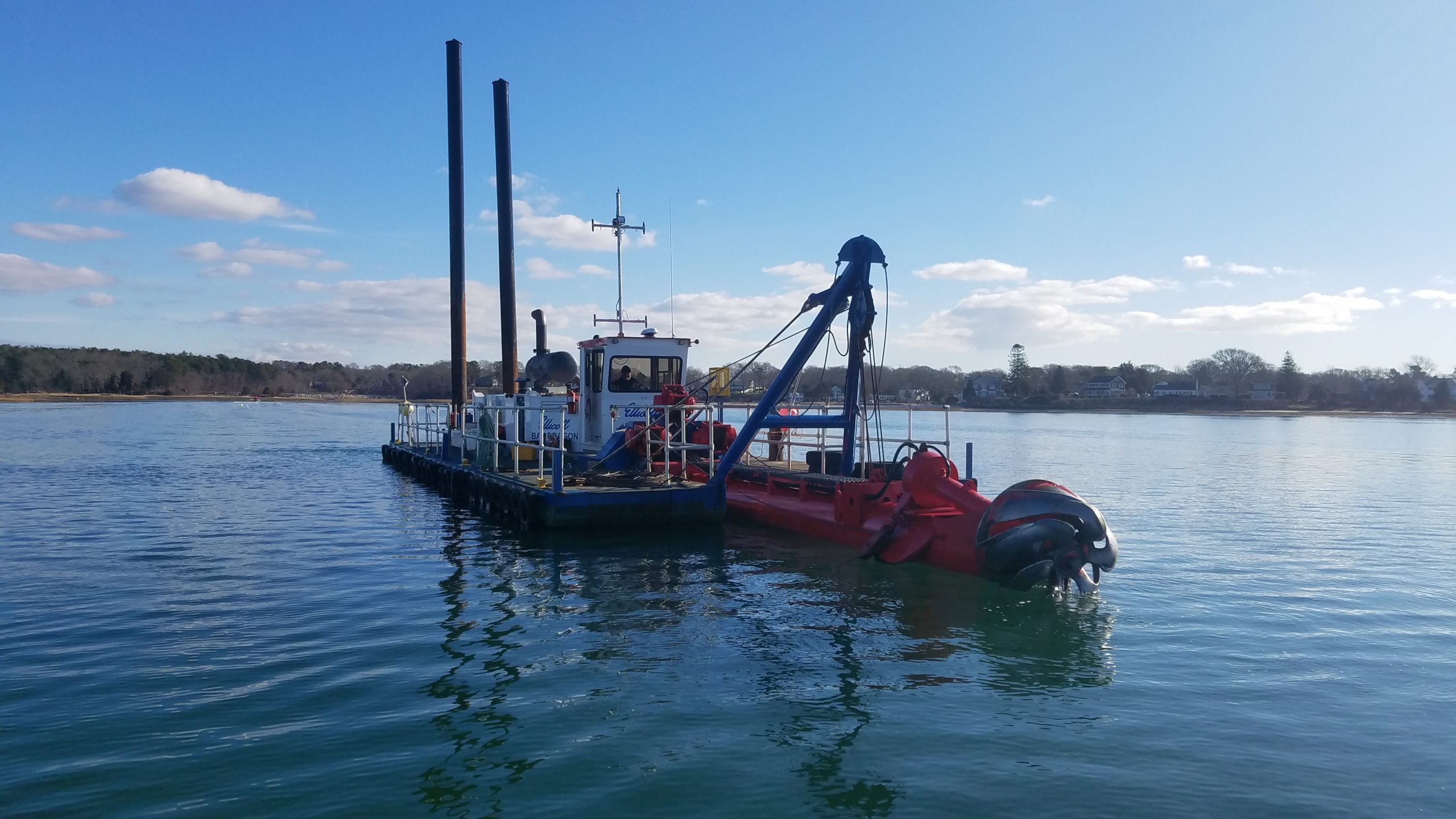 sand shifter in Little Bay Bourne