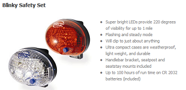 Regional Bike Safety Program Lights