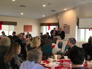 Barnstable County Administrator Jack Yunits, Jr. welcomes attendees.