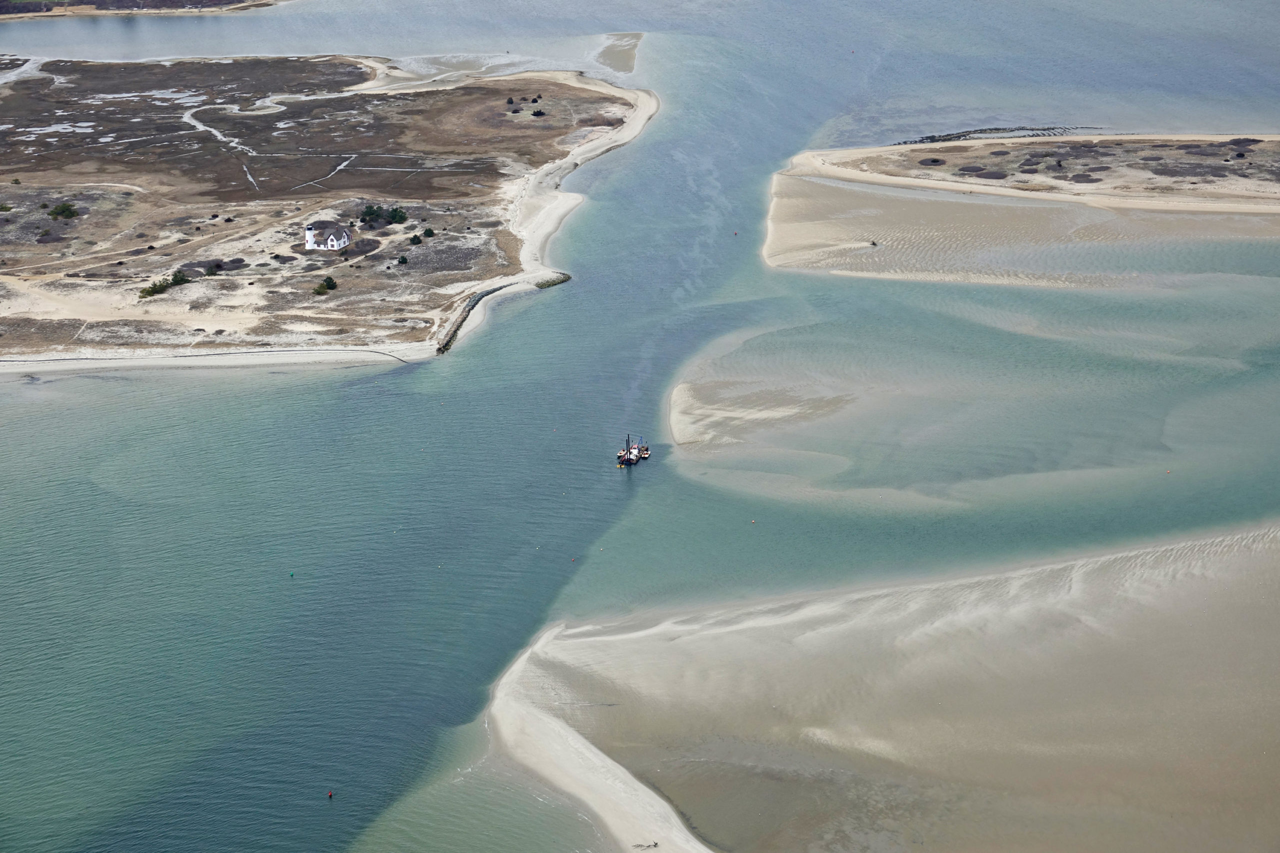 cape cod dredge work