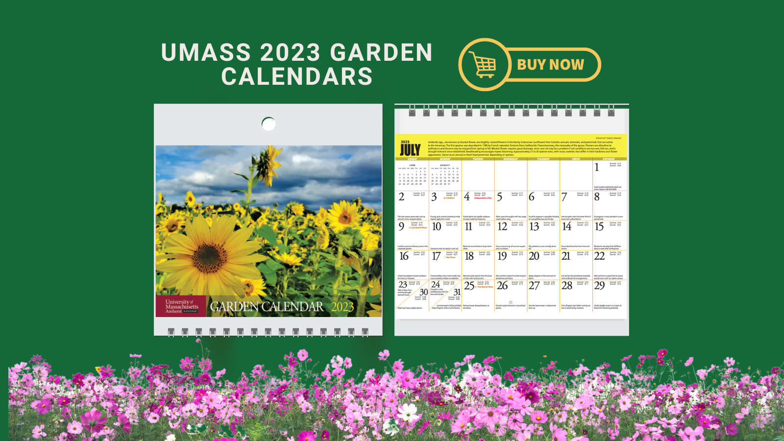 2023 UMass Garden Calendar