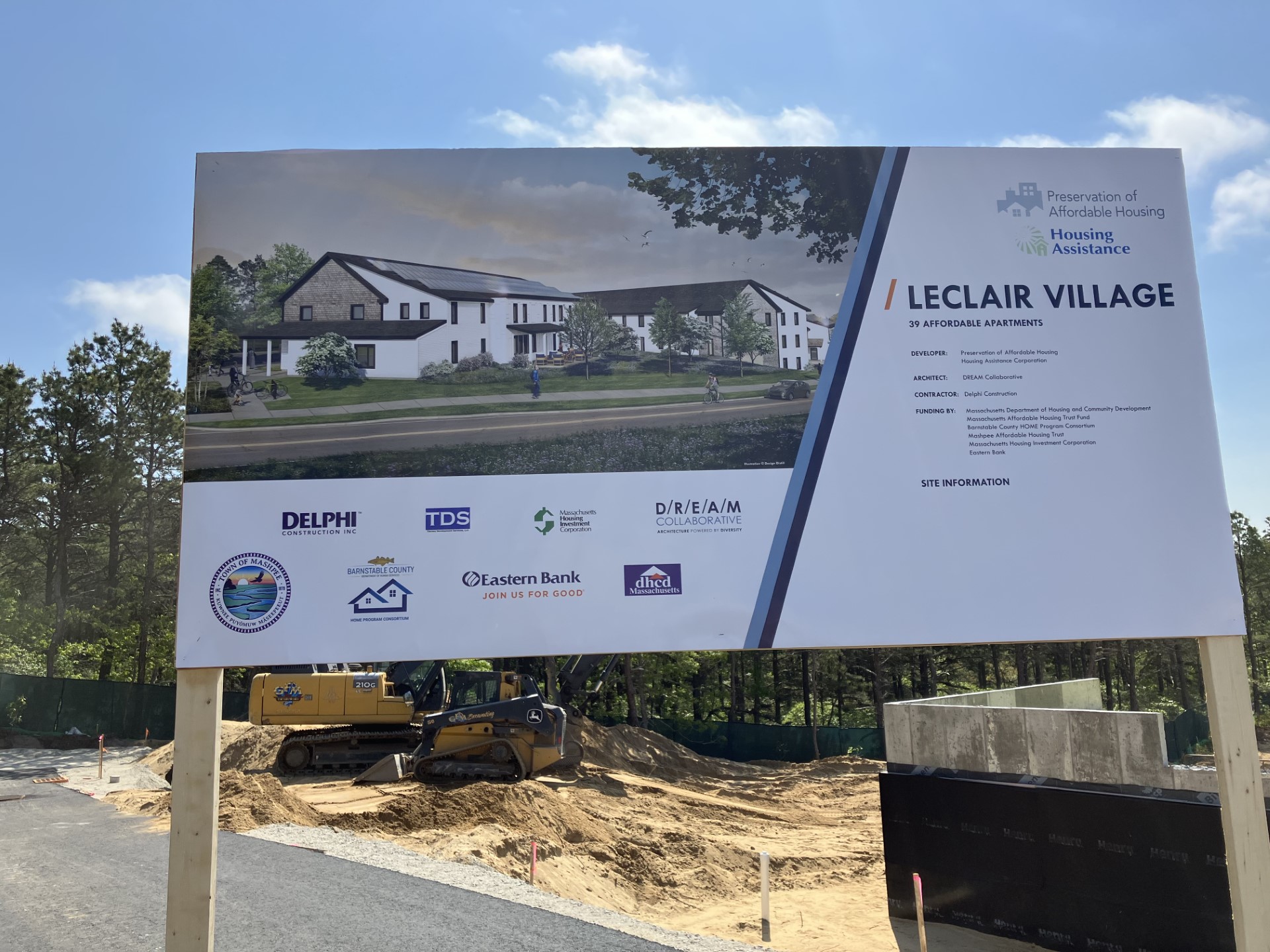 Groundbreaking Ceremony Held at LeClair Village in Mashpee Barnstable