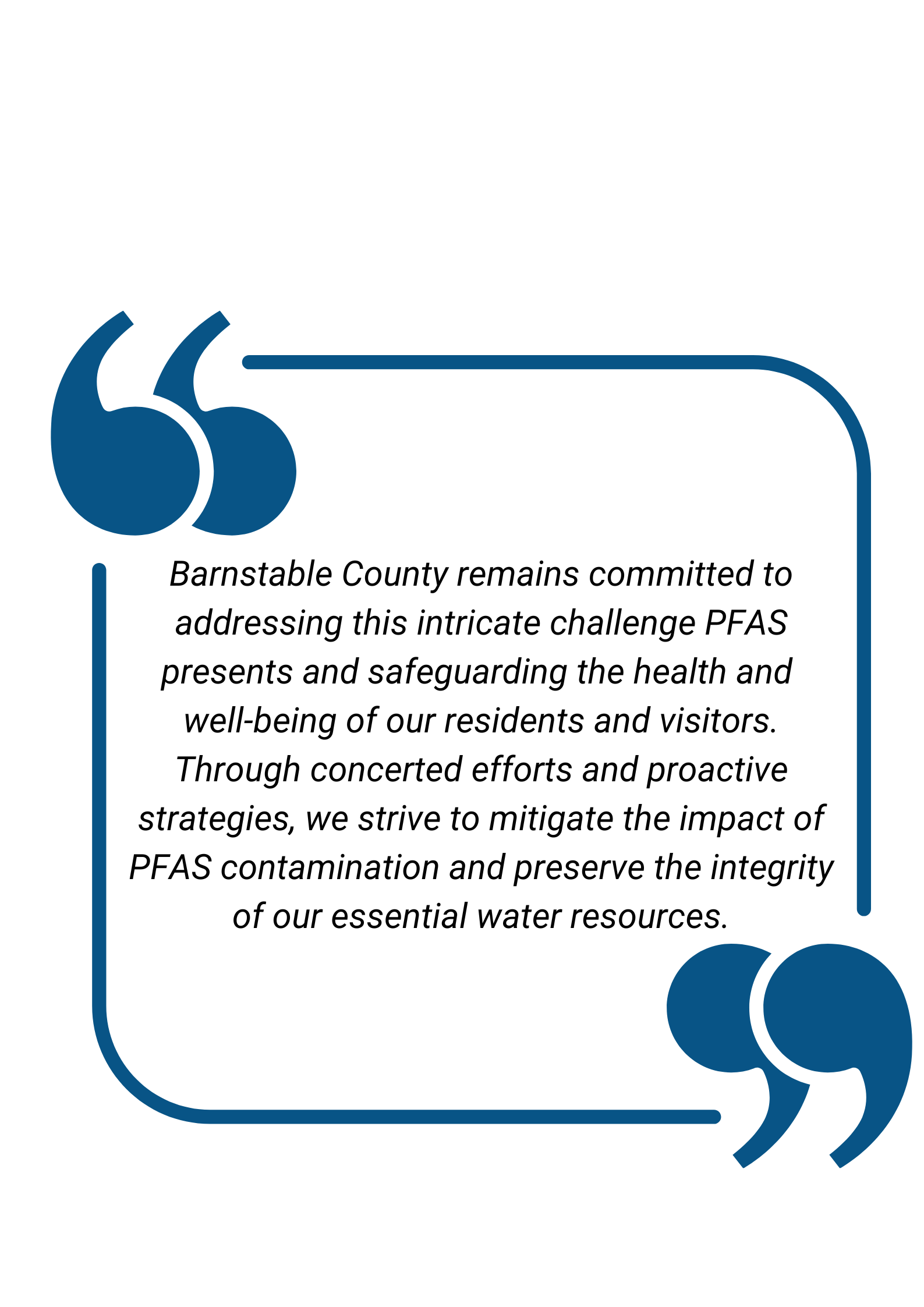 Pfas Rebate Program PFAS Update | August 2023 - Barnstable County