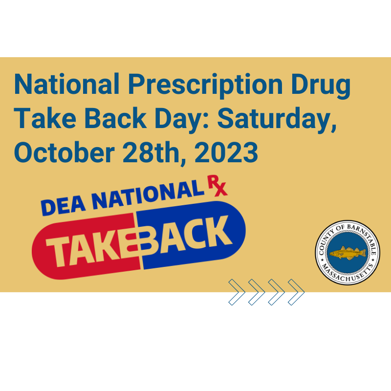 National Drug Take Back Day October 23, 2023.