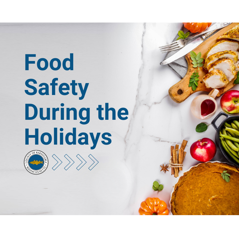 Food safety during the holidays.