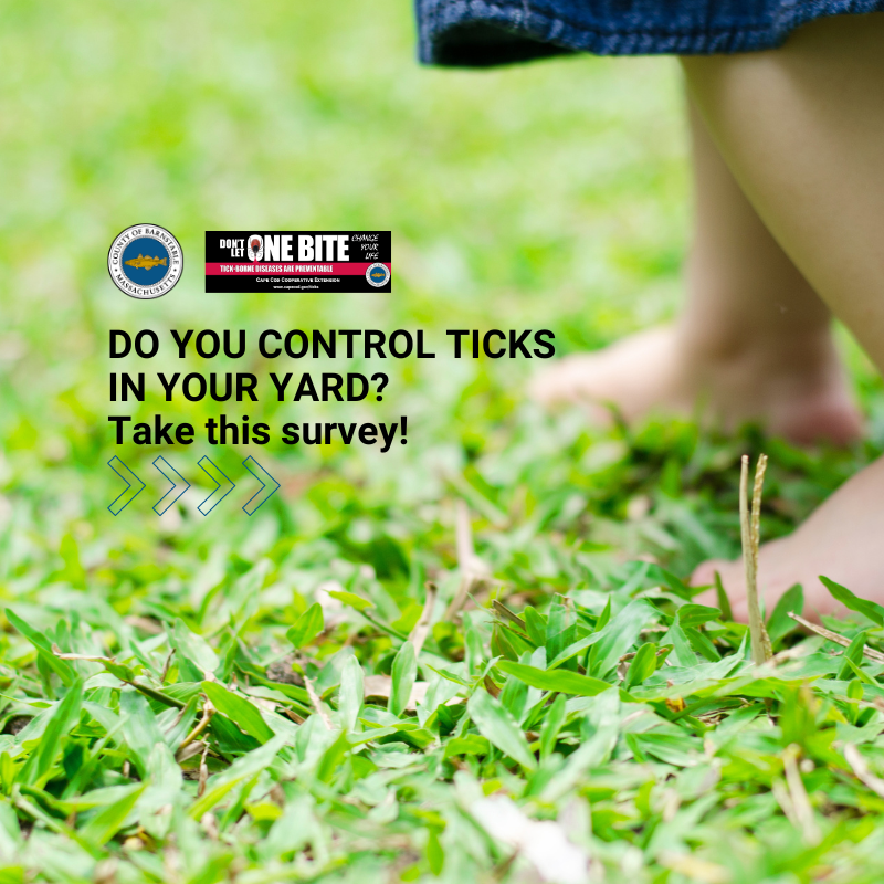 DO YOU CONTROL TICKS IN YOUR YARD? Take this survey!
