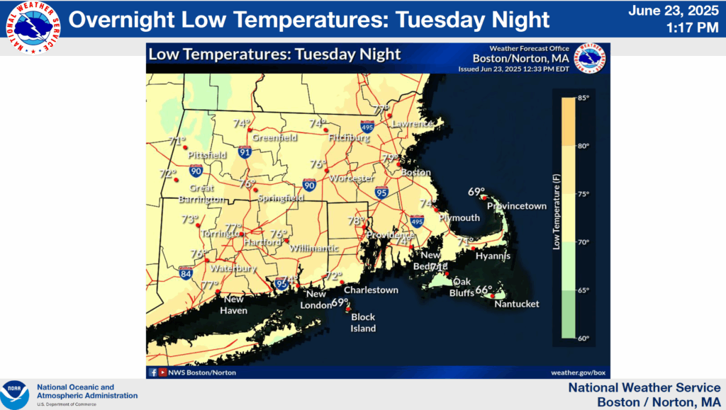Stay Safe from Heat and Humidity Week of June 23rd - Barnstable County