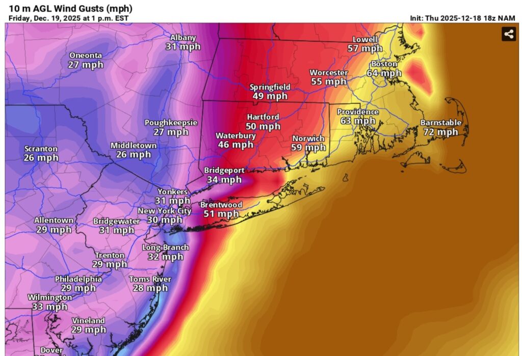 🚨 Weather Update | Friday, December 19 - Barnstable County
