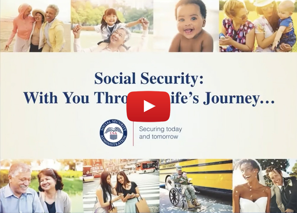 Social Security: With You Through Life's Journeys - YouTube Video